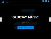Tablet Screenshot of bluejaymusic.com